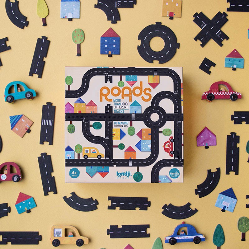 un joc lliure de cotxes i carreteres